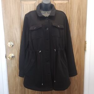 Torrid Black Utility Jacket